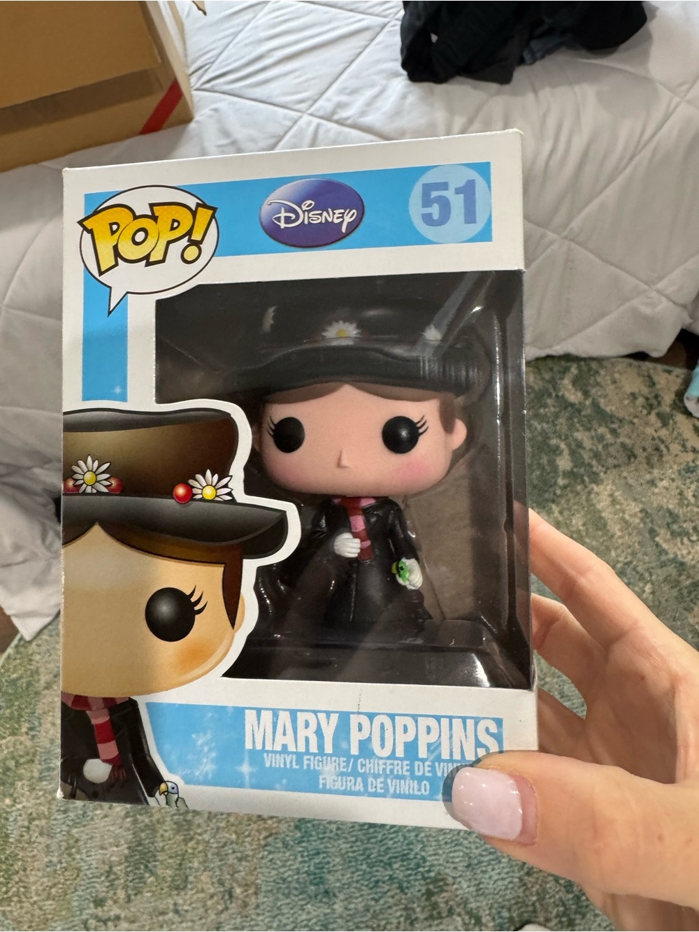 Funko Pop! Disney 51 Mary Poppins Vinyl Figure - Black Outfit
